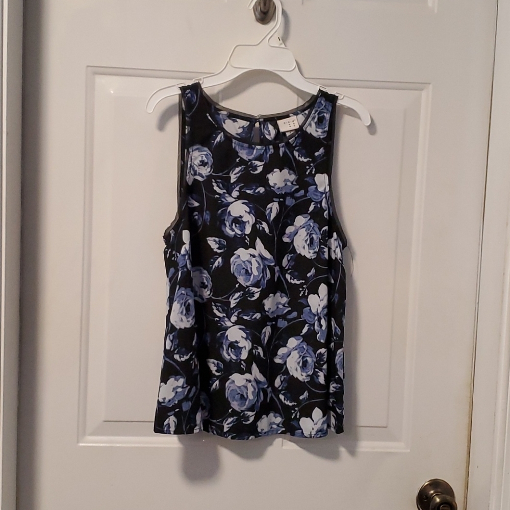 A New Day floral blouse